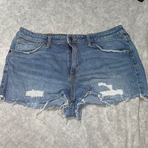 Blue Jean Shorts